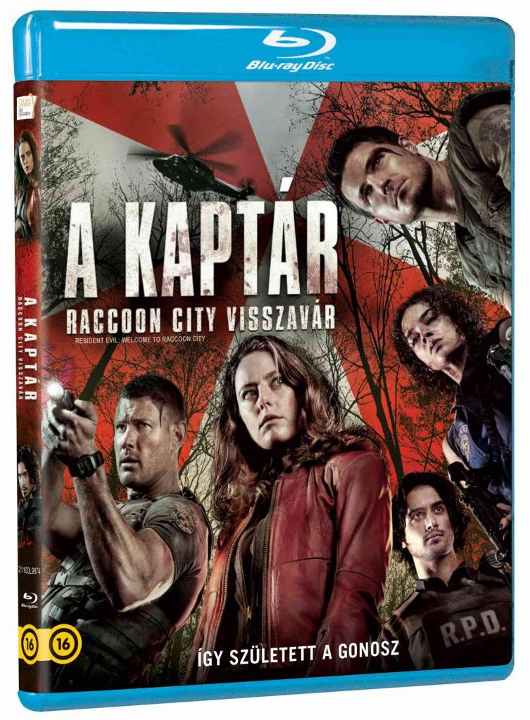 A kaptár Raccoon City visszavár Blu ray kepregenymarket hu