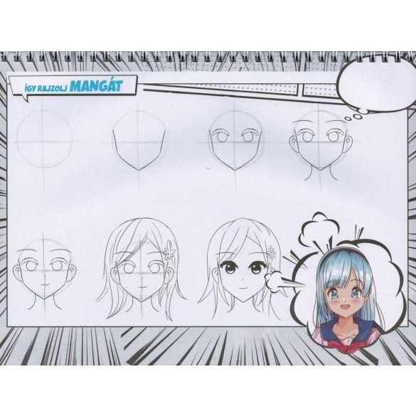 Manga rajzfüzet 1