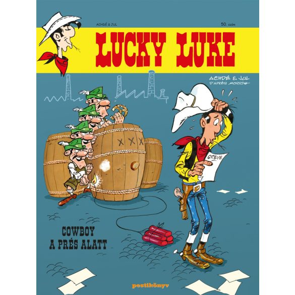 Lucky Luke 50.- Cowboy a prés alat (előrendelés)