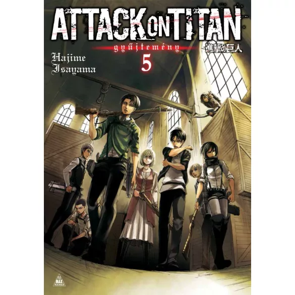 Attack on Titan-gyűjtemény 5.kötet (előrendelés)
