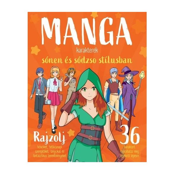 Manga karakterek sónen és sódzso stílusban