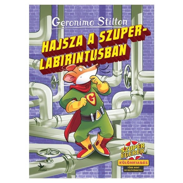 Hajsza a szuperlabirintusban - Különkiadás - több mint 50 rejtvénnyel!