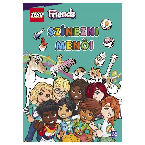 Lego Friends - Színezni menő!