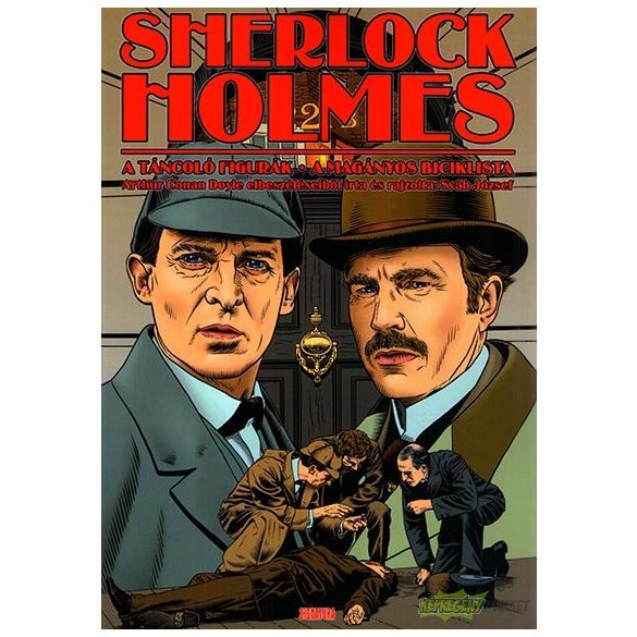 Sherlock Holmes - A táncoló figurák  -   A magányos biciklista  #képregény