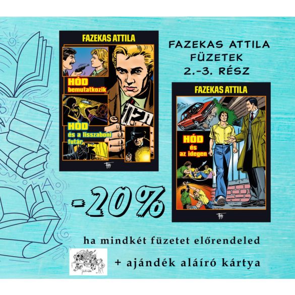 Fazekas Attila füzetek 2. - 3. rész (előrendelés)