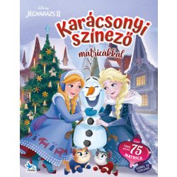 Karácsonyi színező matricákkal - Jégvarázs 2.