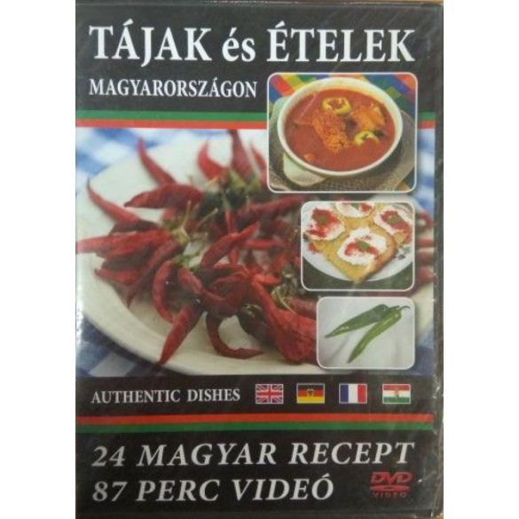 Tájak és ételek Magyarországon - DVD