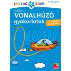 Vidám vonalhúzó gyakorlatok - Betűk és számok