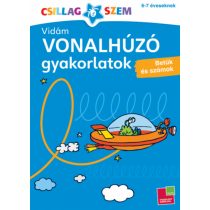 Vidám vonalhúzó gyakorlatok - Betűk és számok