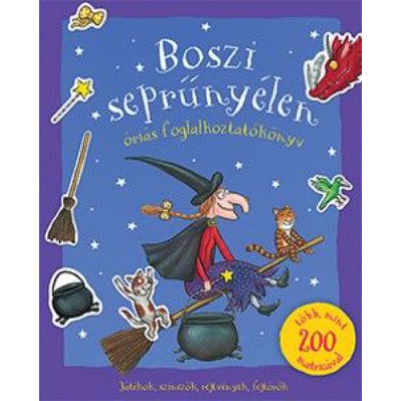 Boszi seprűnyélen - óriás foglalkoztatókönyv