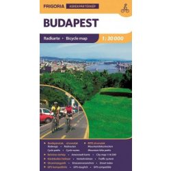Budapest kerékpáros térkép