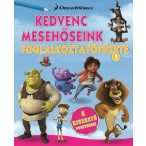   Kedvenc mesehőseink foglalkoztatófüzete 1. -  Home, Shrek, Madagaszkár