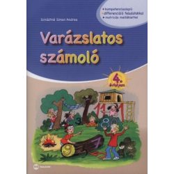   Varázslatos számoló 4. évfolyam - matricás melléklettel