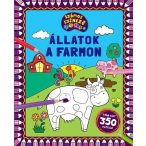 Állatok a farmon - Számos színező