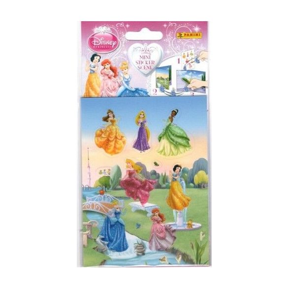 Matrica - Hercegnők / Mini sticker scene