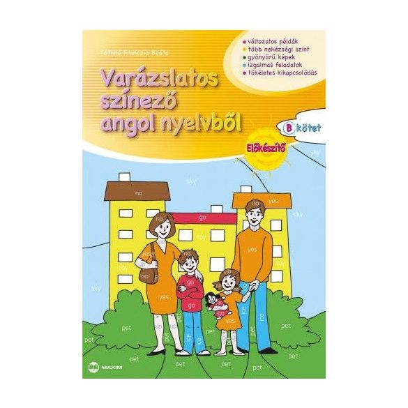 Varázslatos színező angol nyelvből - Előkészítő „B” kötet