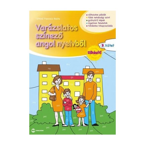 Varázslatos színező angol nyelvből - Előkészítő „B” kötet