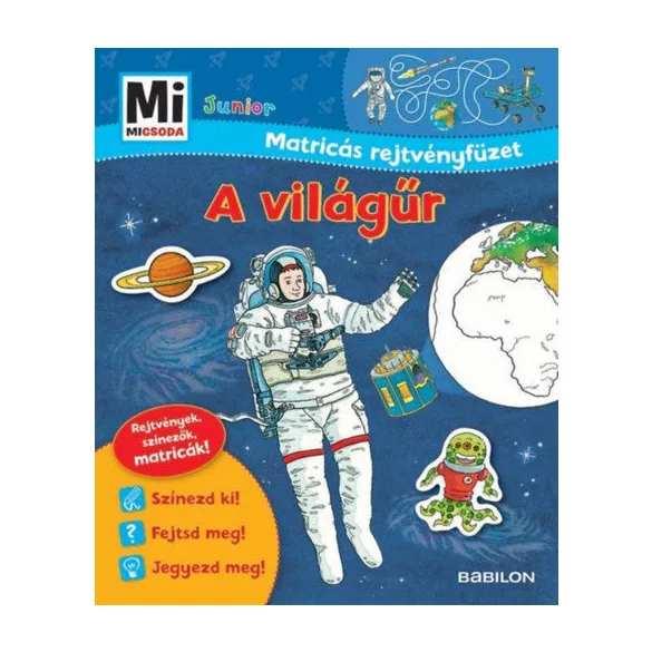 Mi micsoda matricás rejtvényfüzet- A világűr