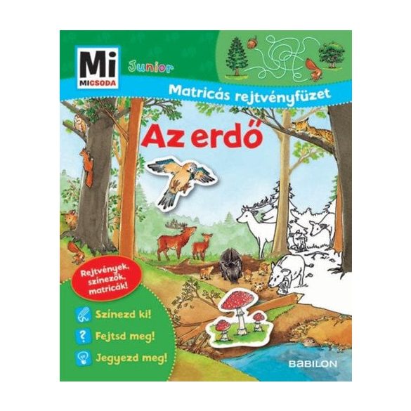 Mi micsoda matricás rejtvényfüzet-  Az erdő