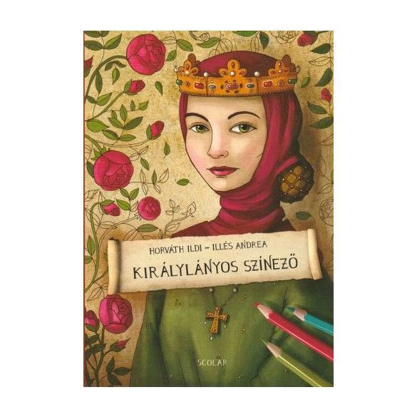 Királylányos színező