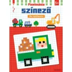 Pixelmánia színező-Az építkezés