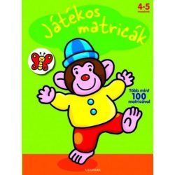 Játékos matricák - Majom