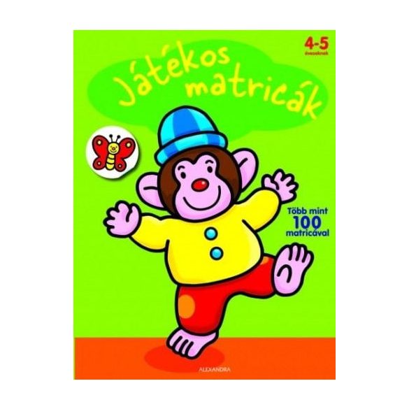 Játékos matricák - Majom