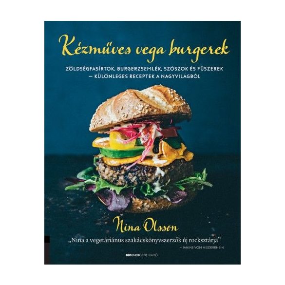 Kézműves vega burgerek