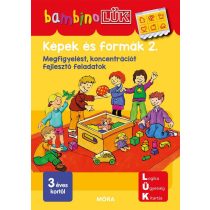   Képek és formák 2. - Megfigyelést, koncentrációt fejlesztő feladatok - Bambino Lük