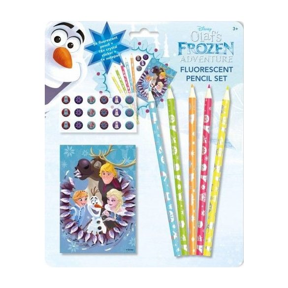 Olaf - Fluoreszkáló ceruzák