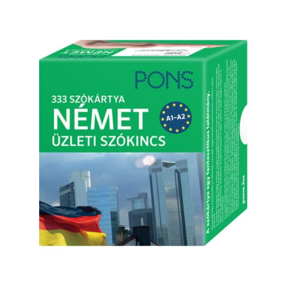 PONS Üzleti szókártyák - Német - 333 szó - Német üzleti szókincs