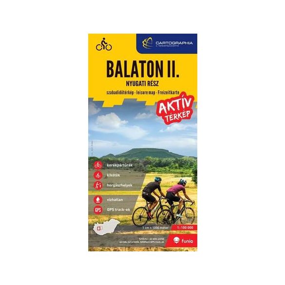 Balaton II. Nyugati rész aktív térkép