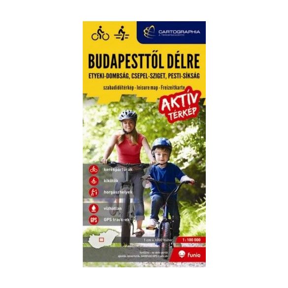 Budapesttől délre aktív térkép