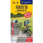   Fertő tó aktív térkép - kerékpáros-, vízi- és horgásztérkép 1:80 000