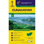 Dunakanyar turistatérkép 1:40 000