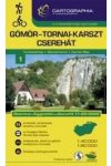 Gömör-Tornai-Karszt, Cserehát turistatérkép - Aggtelek 1:40 000, 1:60 000