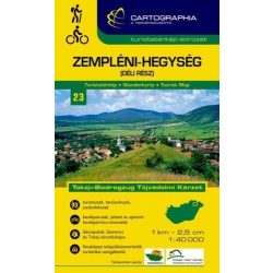 Zempléni-hegység (déli rész) turistatérkép 1:40.000