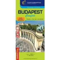 Budapest Comfort térkép 1:30 000
