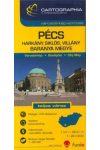 Pécs, Harkány, Siklós, Villány Várostérkép 1:20 000