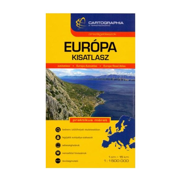 Európa Kisatlasz 1:1 500 000