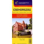 Csehország autótérkép 1:500000