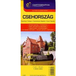 Csehország autótérkép 1:500000