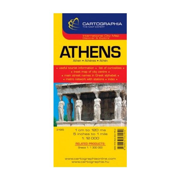 Athén City Map
