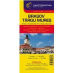 Brassó - Marosvásárhely várostérkép 1:15 000, 1:12 000