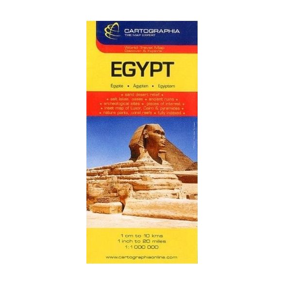 Egyiptom útitérkép 1:1 000 000