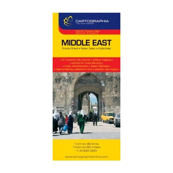 Közel-Kelet útitérkép