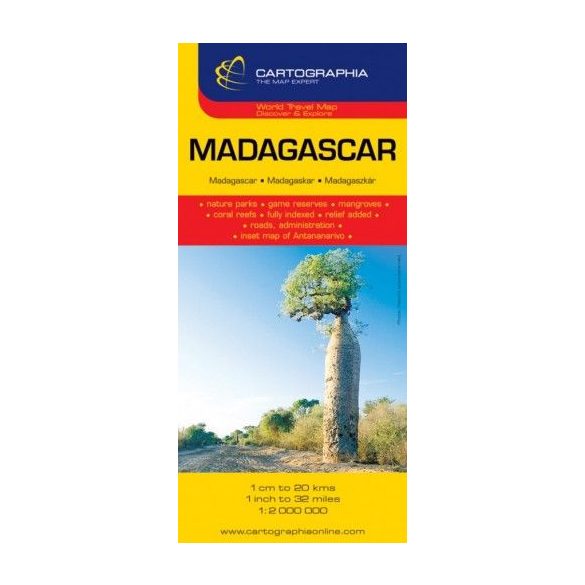 Madagaszkár útitérkép