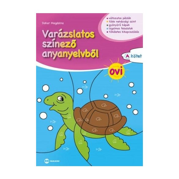 Varázslatos színező anyanyelvből OVI A kötet