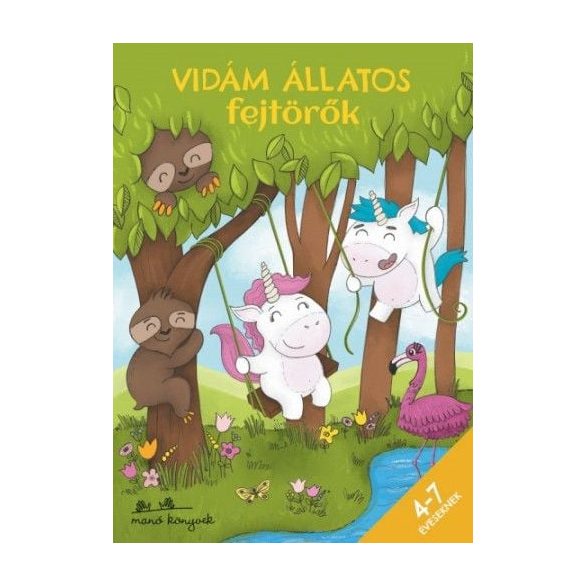 Vidám állatos fejtörők 4-7 éveseknek