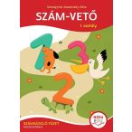 Szám-vető 1. osztály számvázoló füzet pauszlapokkal